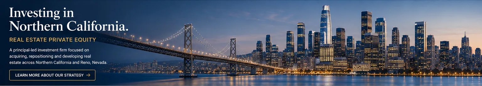 Investing in Northern California — San Francisco skyline and Bay Bridge